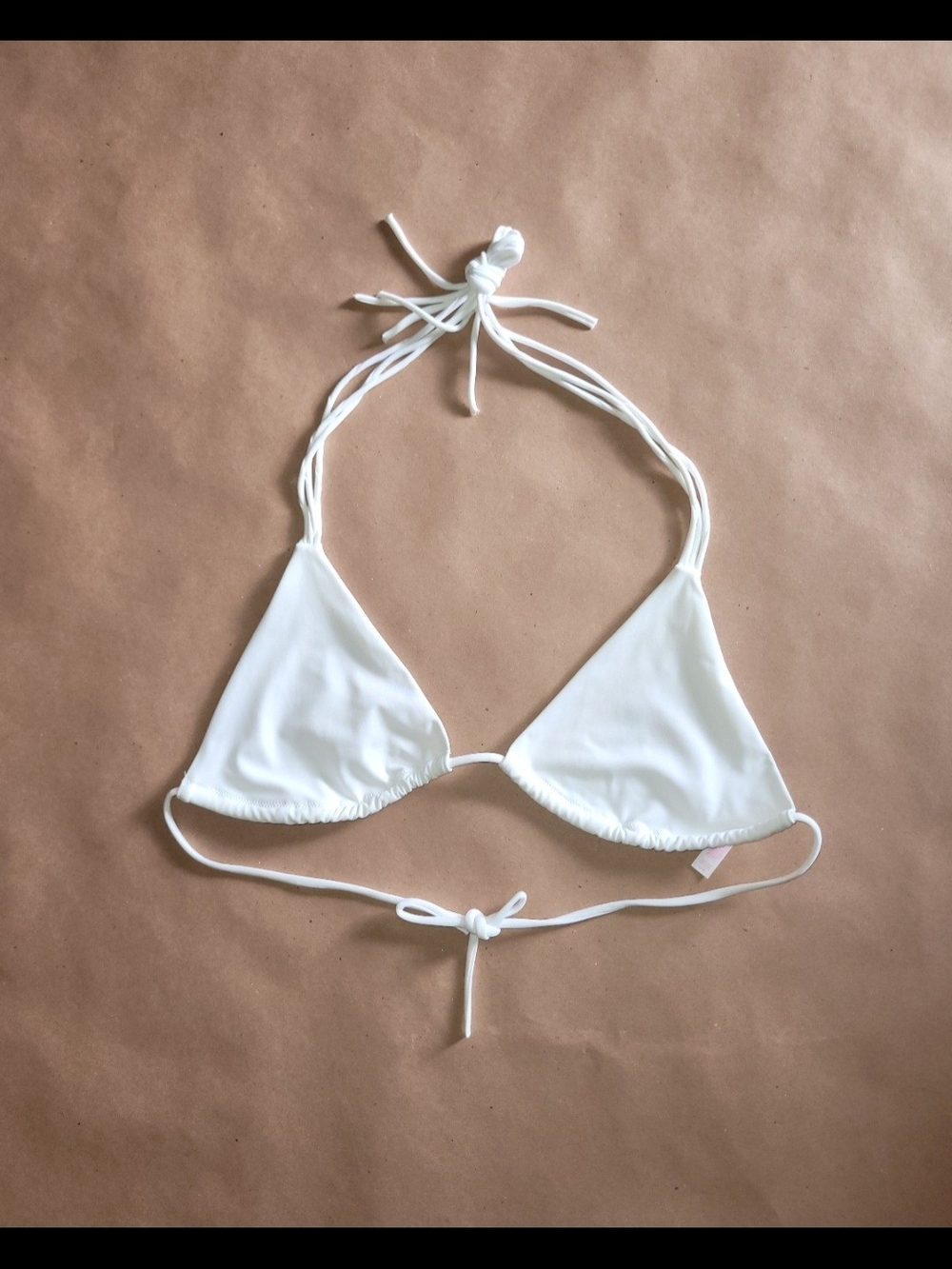 New VS Strappy Neck Triangle Bikini Top